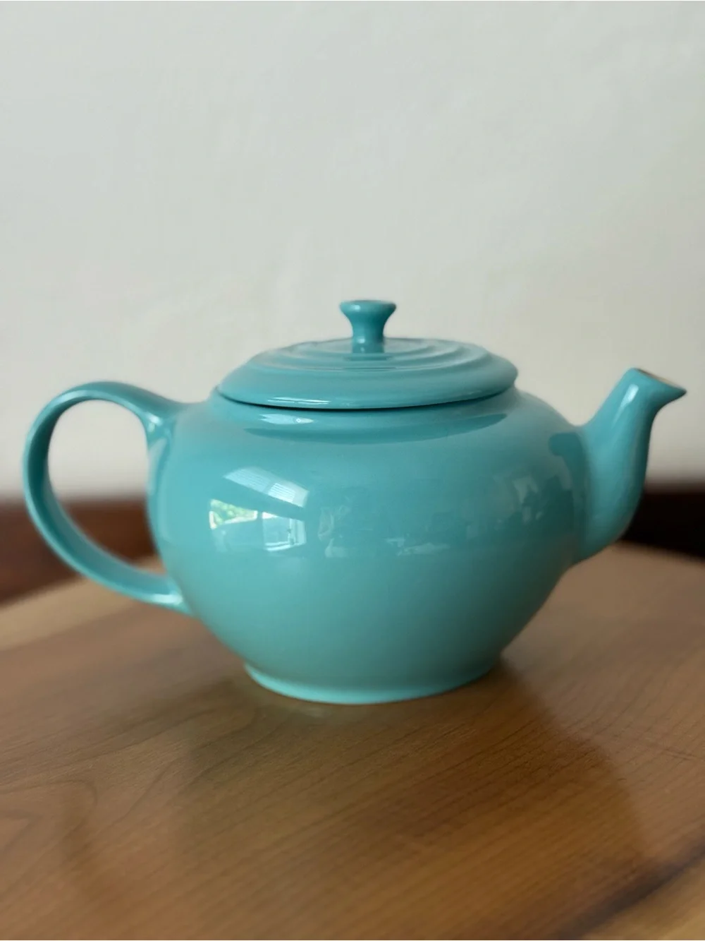 Le Creuset Classic Teapot in Caribbean Blue 1.3L